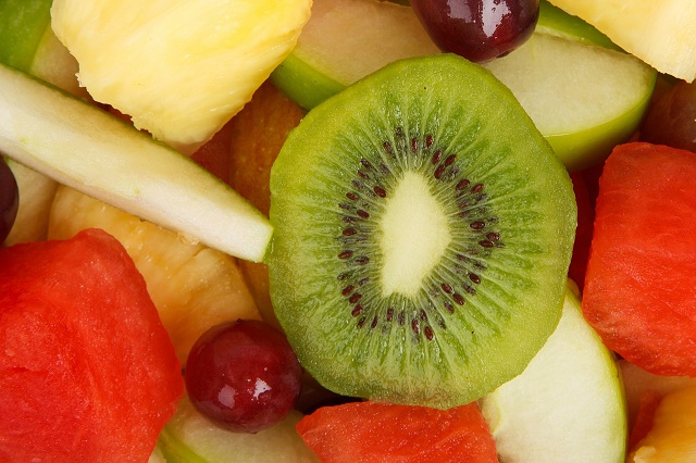 Frutas cortadas